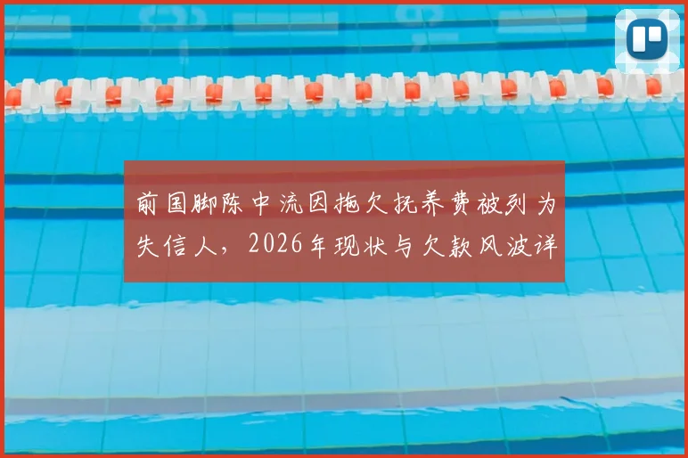 前国脚陈中流因拖欠抚养费被列为失信人，2026年现状与欠款风波详解